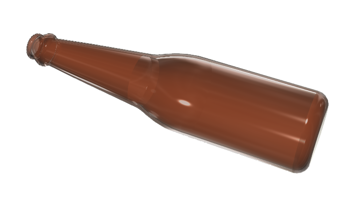 ビール瓶B001