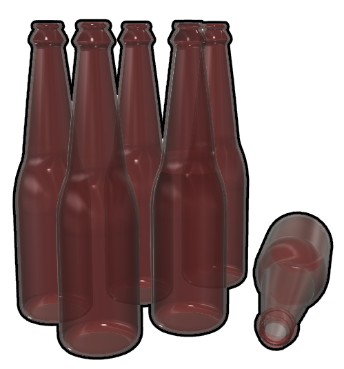 ビール瓶011