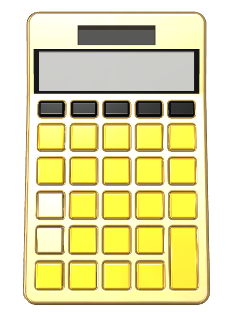 ゴールド電卓（百式かよ）001