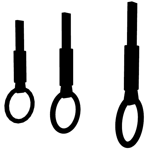 シル）つり革001