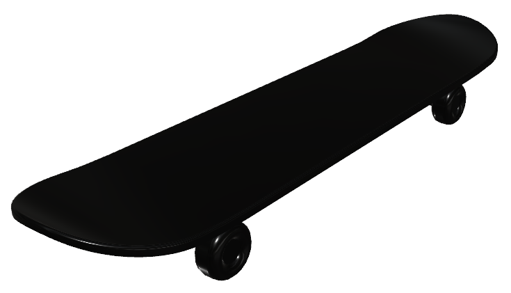 光沢）スケートボード002