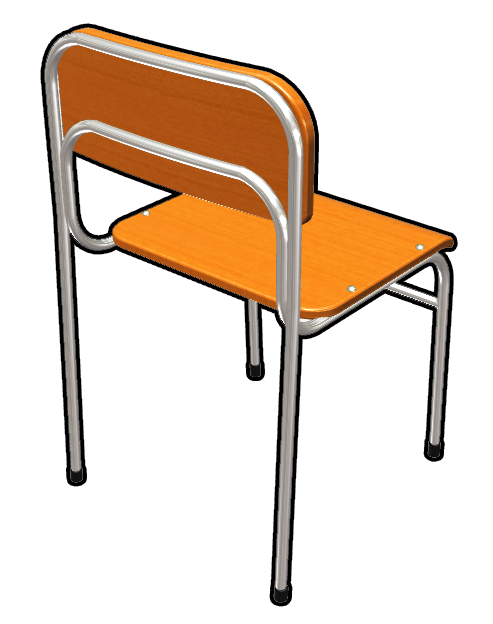 学校の椅子