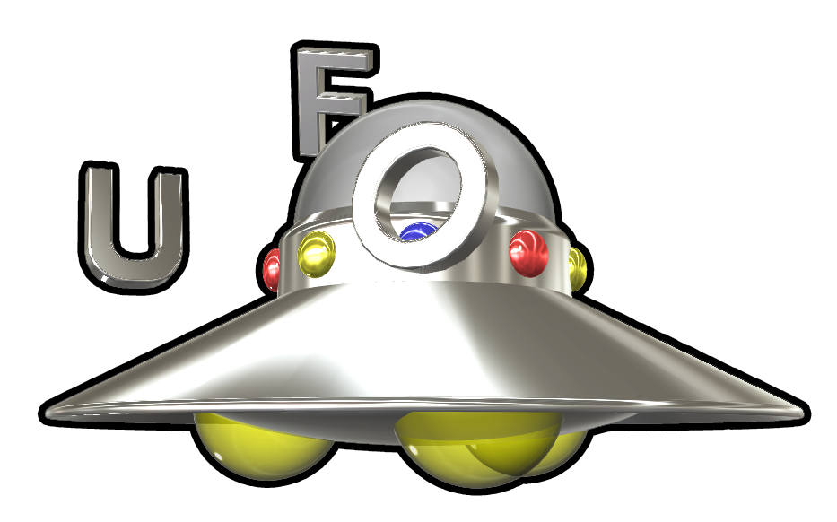 UFO　文字A