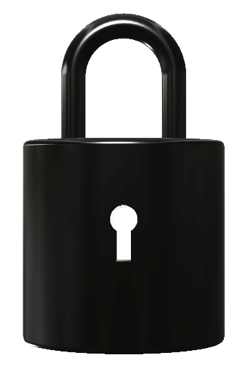 光沢）南京錠001