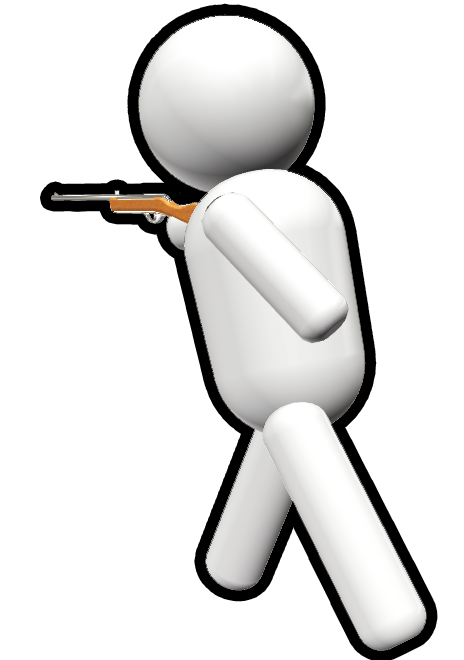 射的　コルクガン　人物