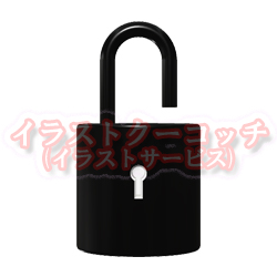 光沢）　南京錠　開錠 001