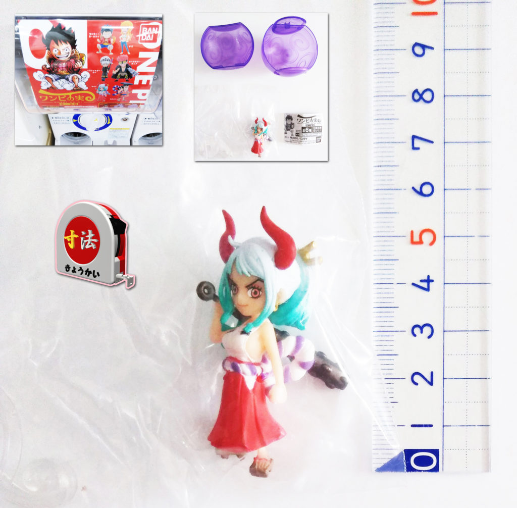 寸法　ガチャ　ワンピの実　ヤマト