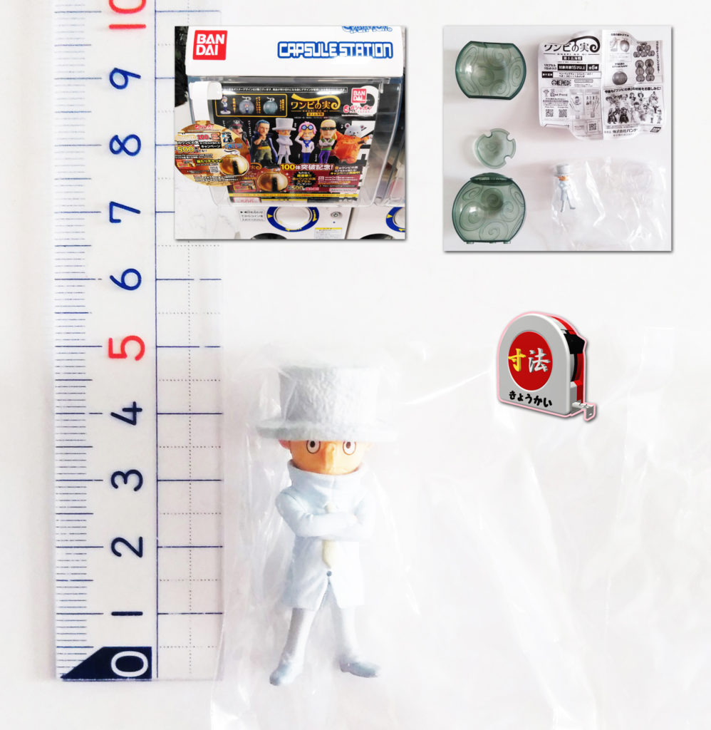 寸法　ガチャ　ワンピの実　カク