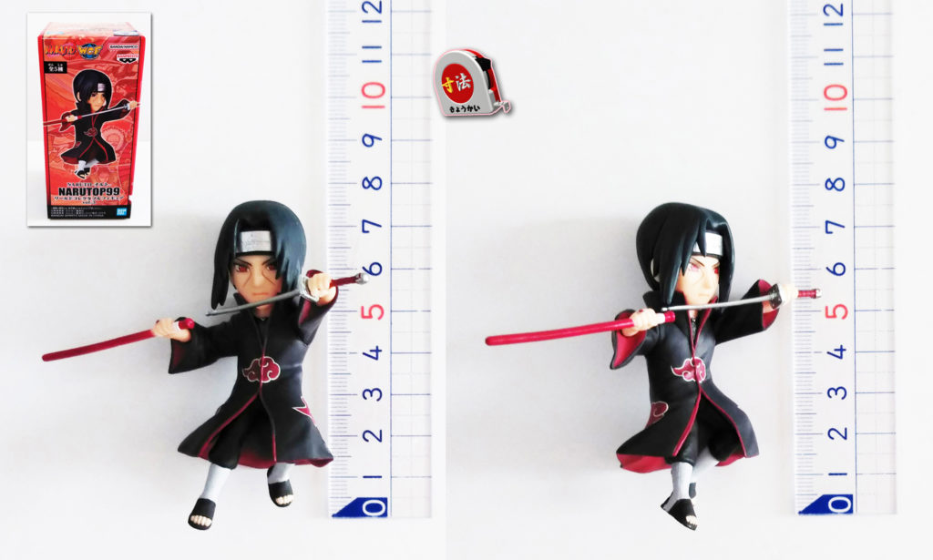 寸法　ワーコレ　NARUTO　イタチ