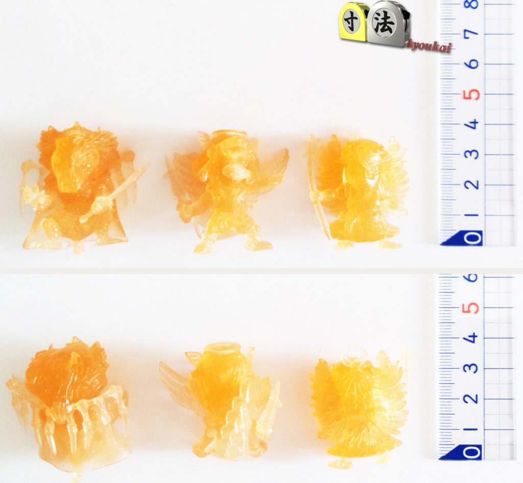 寸法　ビックリマンまとめ1