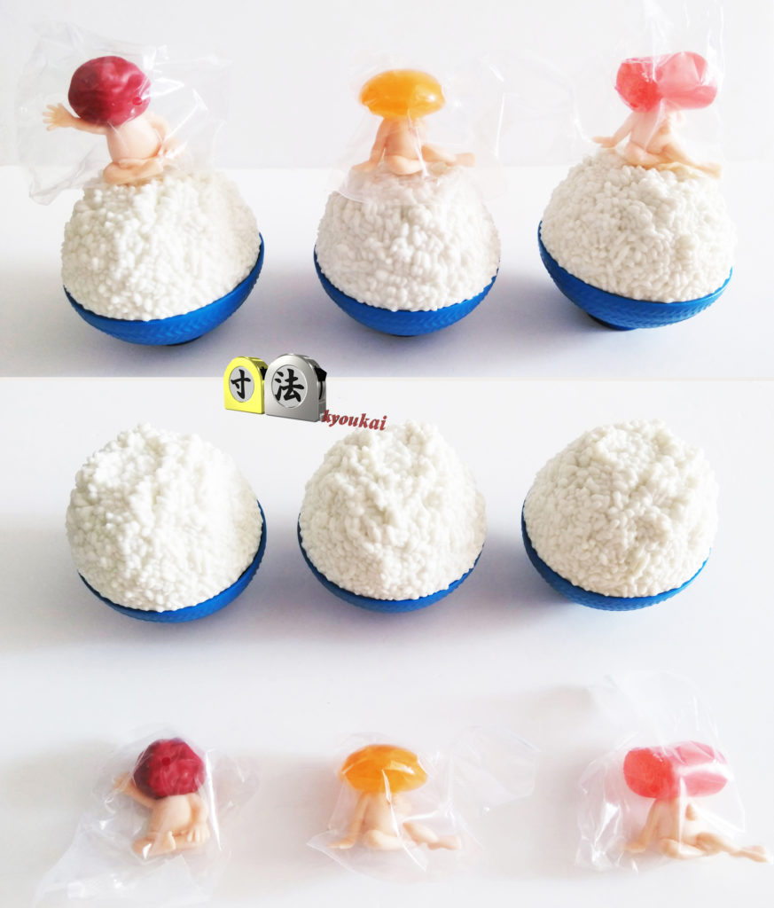 寸法　ガチャ　ごはんのおとも2