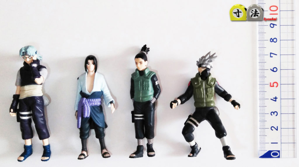 寸法　ナルト　フィギュアまとめ3-1