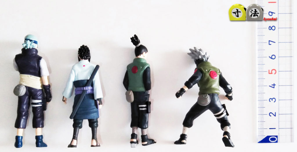寸法　ナルト　フィギュアまとめ3-2