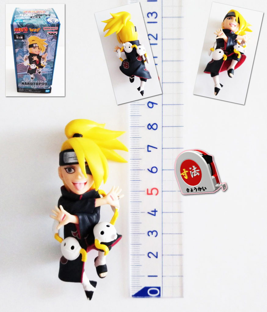 寸法　ワーコレ　NARUTO　デイダラ