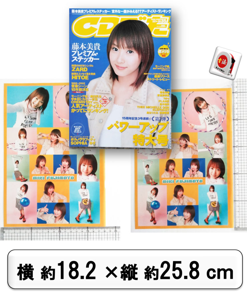 寸法　モー娘。　グッズ6-1